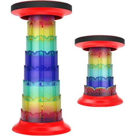Tabouret télescopique portable, pliable, robuste et léger