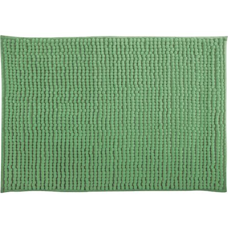 Tapis de bain Microfibre CHENILLE 40x60cm Vert Basil MSV