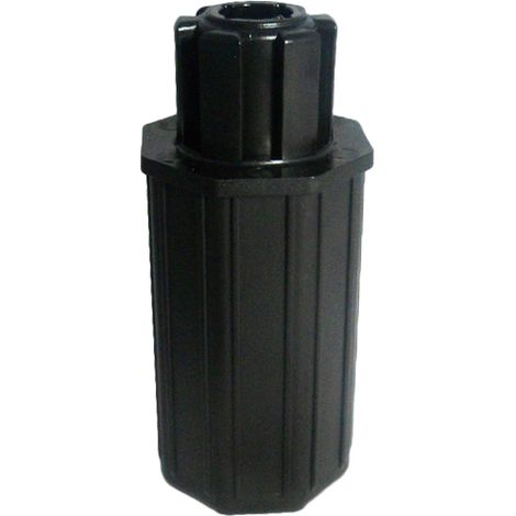 Embout ZF octo 40 l65 crabot mâle ø 12 carré 10 (1/5)