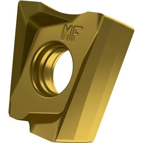 Fräswendeschneidplatte ISO LNGX 120508ER-MF:M6330 D.4,5mm PVD beschichtet Gold (1/2)