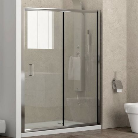 Porta doccia nicchia 130cm altezza 180cm modello K410N kamalu