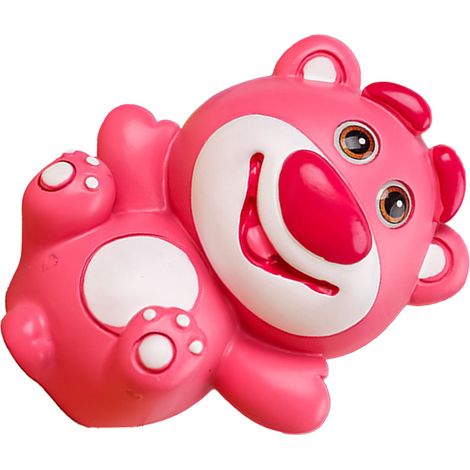 Figurine ours fraise mignonne, décoration de voiture, sculptures d'animaux, statues, objets d'art faits main, cadeaux, type C (1/5)