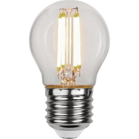 Star Trading Ampoule LED Clear 3-Step Memory, E27, 50-470lm, 4,2W, à intensité variable, blanc chaud, 7,8 cm