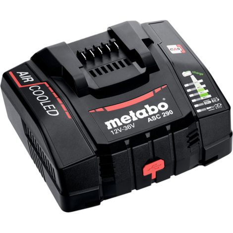Metabo ASC 290 cargador rápido 12 - 36 V AIR COOLED ( 627370000 ) para baterías Li-Ion