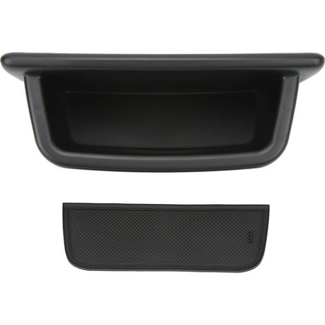 Box of storage black for dashboard, capacity profonde, edge smooth and careful, tray organizer of dashboard suitable for ID.4 2021 – 2023 (1/5)