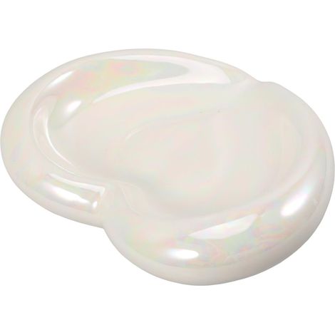 Heart Design Ceramic Soap Dish Self Draining Dish for