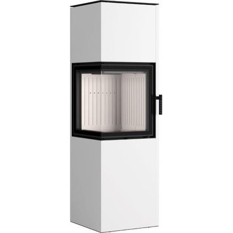 Poêle à bois PIXEL XL blanc (1/4)