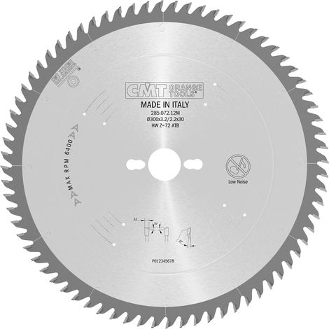 294.072.22M LAMA CIRCOLARE UNIVERSALE HW 305x3.2/2.2x30 Z72 ATB -5°NEG