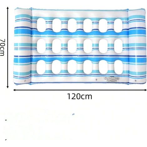 Lits gonflables pour piscine, chaises longues flottantes, transats, mobilier de piscine