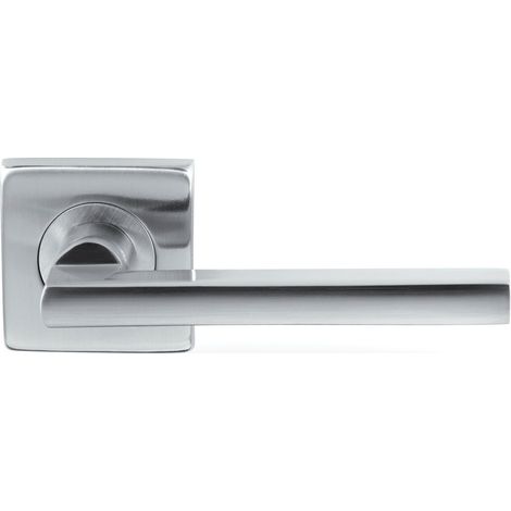 Roseta Cuadrada Modelo Rental Efecto Inox (1/2)