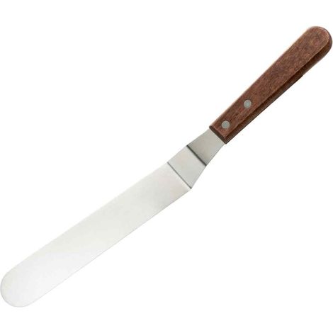 Edelstahl-Zuckerspatel mit Holzgriff - Edelstahl-Zuckerspatel mit Holzgriff - Edelstahl-Zuckerspatel mit Holzgriff (1/5)