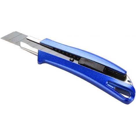 CUTTER REFORZADO CUCHILLA 18 MM SK2H CUERPO ALUMINIO ALYCO (1/5)