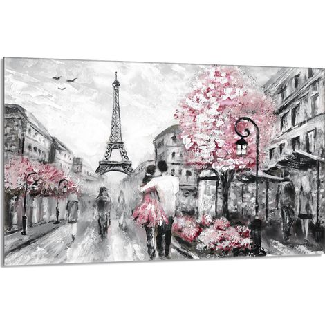 Glasschutzplatte für den Herd 80x52 Paris (1/5)