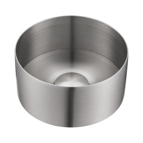 FugaFlow Eccelente Ferro Vasque - 21x21x10cm - Inox - Inox brossé (1/2)
