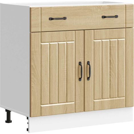 Maison Exclusive - Base da Cucina Lucca Rovere Sonoma in Legno Multistrato