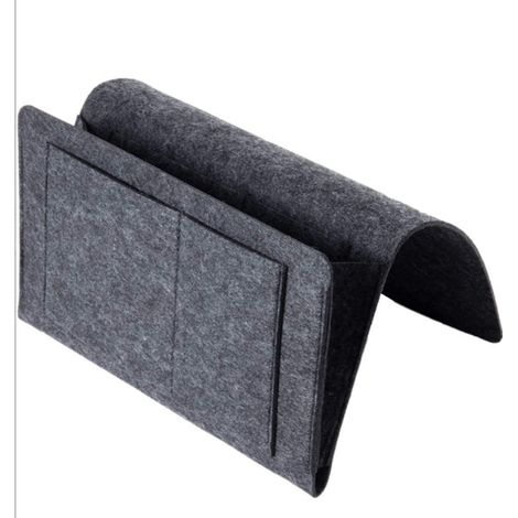 Sac de rangement suspendu pour lit, poche de chevet, rangement pour lit, canapé, bureau. (1/5)
