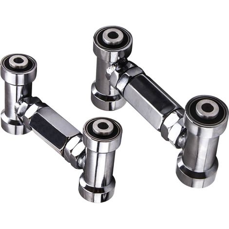 Pair Front Upper Camber Arms Adjustable For Nissan Skyline R32 GTST GTR300ZX Z32 (1/5)