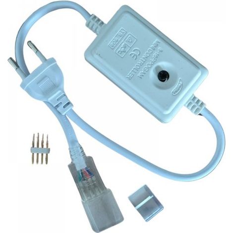 Cavo Alimentazione e Centralina Controller per Striscia LED RGB 220V SL065047