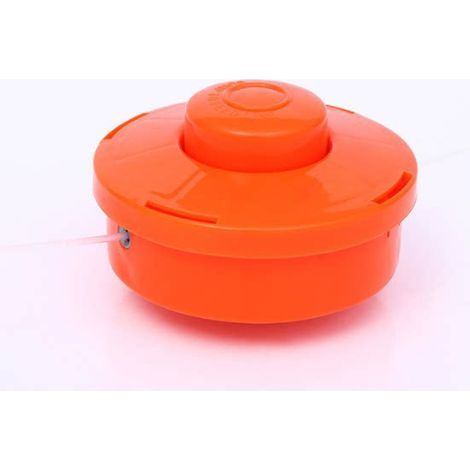 Tête de coupe universelle en PP orange. fil automatique sans démontage (1/4)