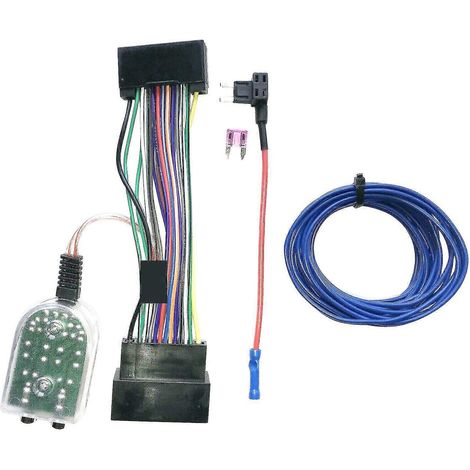 Adaptateur pour autoradio d'origine Ford 2011-2018 : ajout d'un caisson de basses et d'un amplificateur (faisceau prêt à l'emploi).