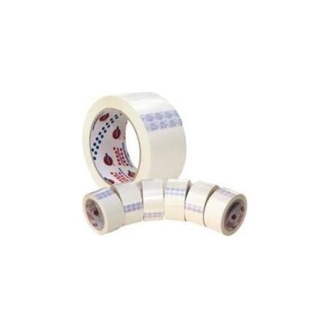 Eurocel Confezione 6 Nastro Imballo Pvc330 Bianco