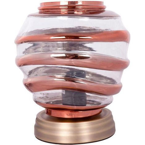 Lampe de salon aladin IIi - Champagne, cuivre (1/4)