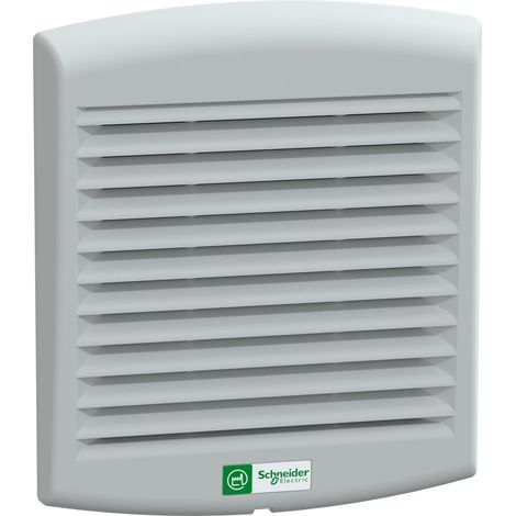 ClimaSys ventilador, IP54, 85m3/h, 230V, con rejilla de salida y filtro G2 - NSYCVF85M230PF (1/2)