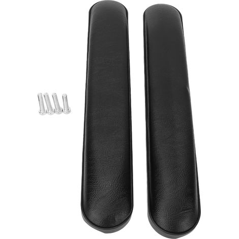 Fauteuil roulant accoudoir rembourré imperméable PU housse de protection accessoire dossier support (1/5)