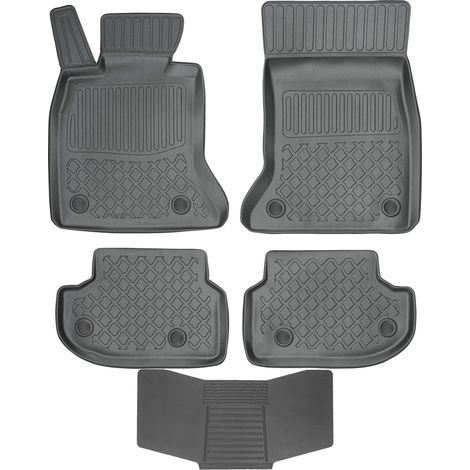 Alfombrillas ARISTAR 602064 + funda 251992 - BMW 5 F10 F11 FL 2013-2017 (sin xDrive / tras el rediseño) SOPORTE STOP MS + VELCRO BMW delantero y trasero (1/5)