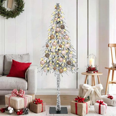 vidaXL Árbol de Navidad con 150 LED con soporte 150 cm PE y Acero (1/5)