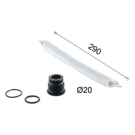 Filtre déshydratant, climatisation MAHLE AD 93 000P AUDI 5Q0 298 403 A