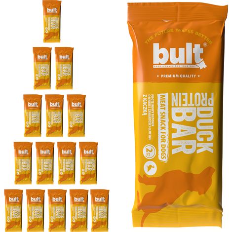BULT BAR Hunde-Leckerli-Proteinriegel Ente 15 x 75 g (1/3)