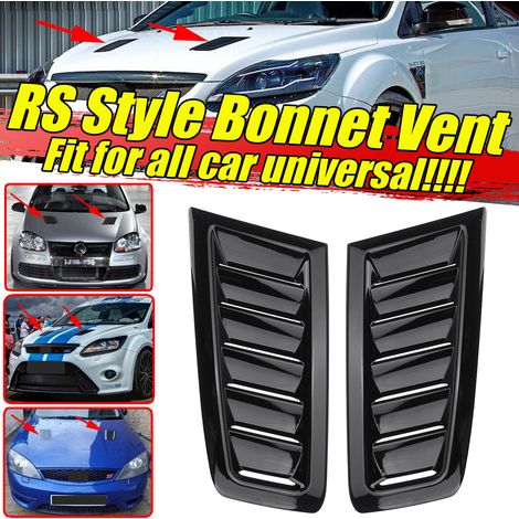 Universal Front Air Hood Air Intake Air Intake Hood Louvers For Ford For BMW Mercedes Benz AUDI VW Golf Honda (1/3)