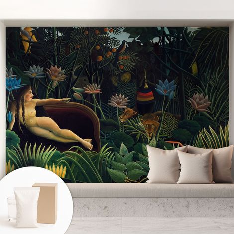 Carta Da Parati Non Tessuto - Di Alta Qualità Per Il Soggiorno La Cucina - Tendenze Moderne - Vlies Ecologico giungla esotica 208x146 cm (1/5)