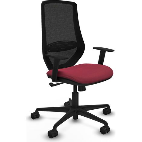 Silla de Oficina Piqueras y Crespo D036N0W Granate