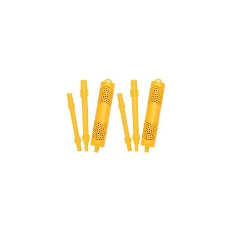 Mineralfilterstäbe für Schwimmbäder und Whirlpools, 2er-Pack, Lebensdauer 4–6 Monate, langlebige Filterkartusche zur Reduzierung des Chlor- und Brombedarfs, universell passend, effiziente Adsorption, (1/5)