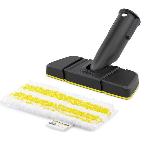 Flexible Hand Nozzle Set with Flexible Hand Nozzle and Microfibre Cover for Efficient Cleaning of Smooth and Curved Surfaces, Original Accessory for Steam Cleaner (1/5)