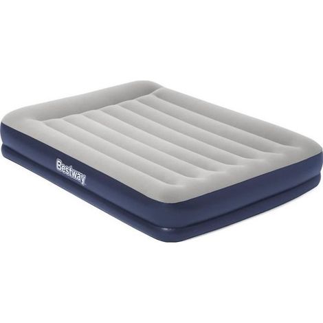 Lit gonflable - BESTWAY - Matelas 2 places - 203 x 152 x 36 cm - Pompe electrique integree (1/4)