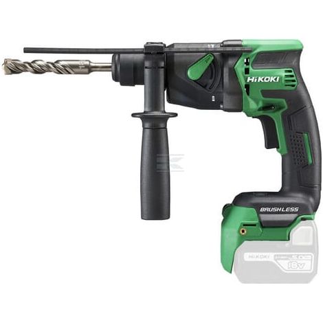 Hikoki DH18DPBW2Z taladro percutor inalámbrico verde y negro