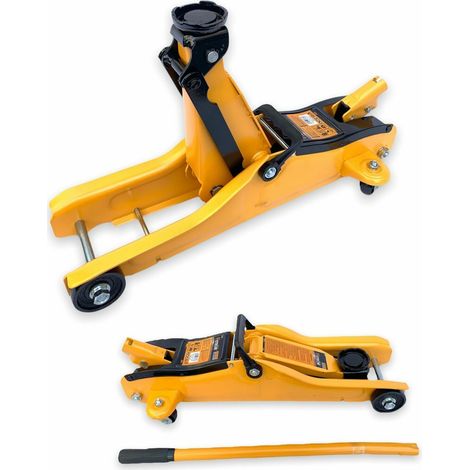 CRICK AUTO 2.5T CRIC CARRELLO SOLLEVATORE RIBASSATO BASSO da 85 a 325mm 651311 (1/5)