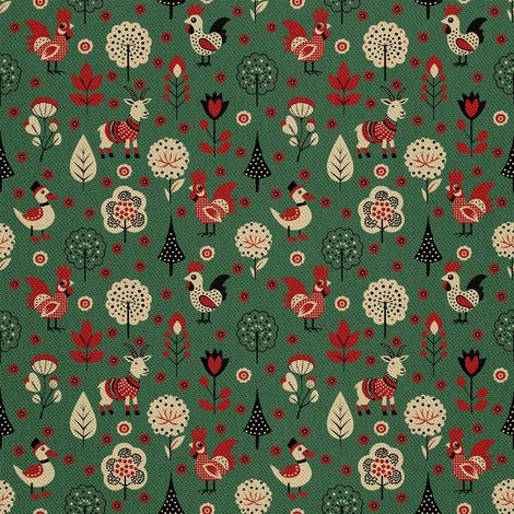 Tela decorativa para exteriores Oxford - Motivo navideño  DX1906 (1/5)