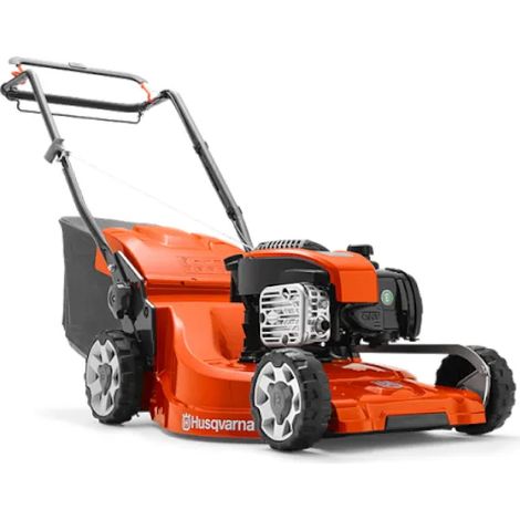 Husqvarna – Tondeuse thermique autotractée 139cc 3CV – Largeur de coupe 47 cm – Système de démarrage facile – Capacité bac 55 l