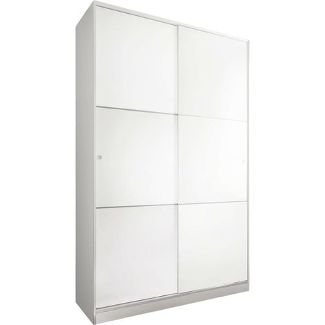 Guardaroba 2 Ante - Armadio Camera da Letto Bianco 50x200h cm (1/8)