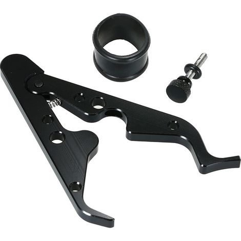 De Vitesse Accelerateur Poignet Poignee De Verrouillage Crampon Aluminium Avec Anneau En Silicone Proteger Poignee D'Accelerateur (1/5)