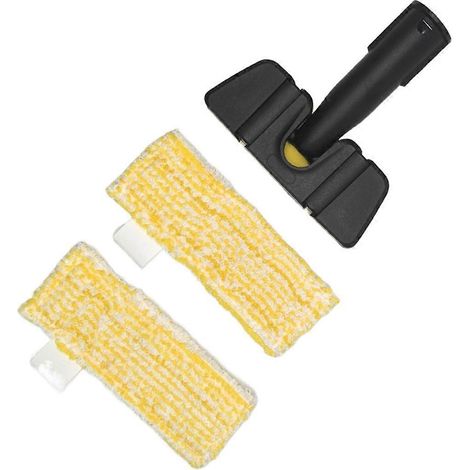 Kit de brosse vapeur magique portable pour nettoyeur vapeur Karcher Easyfix SC1 SC2 SC3 SC4 SC5, brosse vapeur en microfibre (1/5)