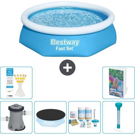 Bestway Fast Set Rund - 244x61 cm - 7-teilig S226 (1/5)