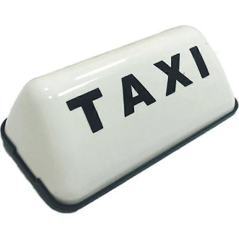 Panneau lumineux LED pour taxi, éclairage de jour LED sur le toit d'une cabine de taxi, alimentation CC 12 V, 3 W. (1/5)