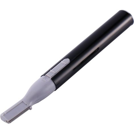 Tondu électrique visage sourcils corps rasoir rechargeable noir portable (1/5)