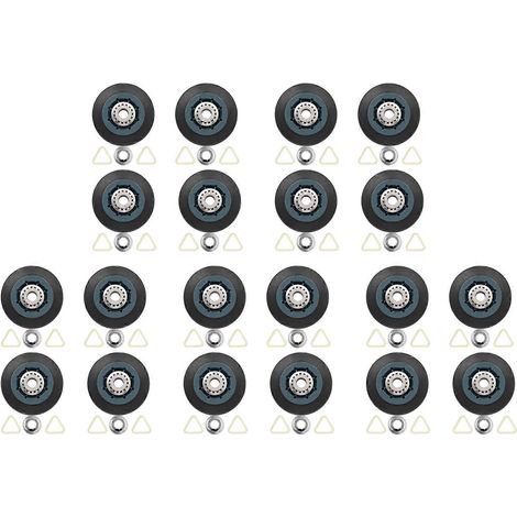 Lot de 20 W10314173 Dryer Tambour Rouleau de rechange pour Dryer compatible avec WPW10314173 Rouleau Tambour Support kit Dryer pièces (1/5)