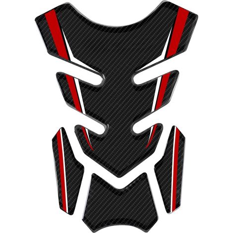 Protège-Réservoir Moto pour YZF-R7 R1 R1M YZF-R3 R6 R6S R9 R25 YZF-R15,3D Tankpad Autocollant (1/5)